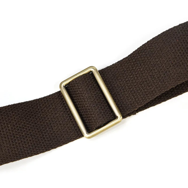 Crazy Horse Leather Messenger Briefcase for Men - 15 Inch Laptop Bag