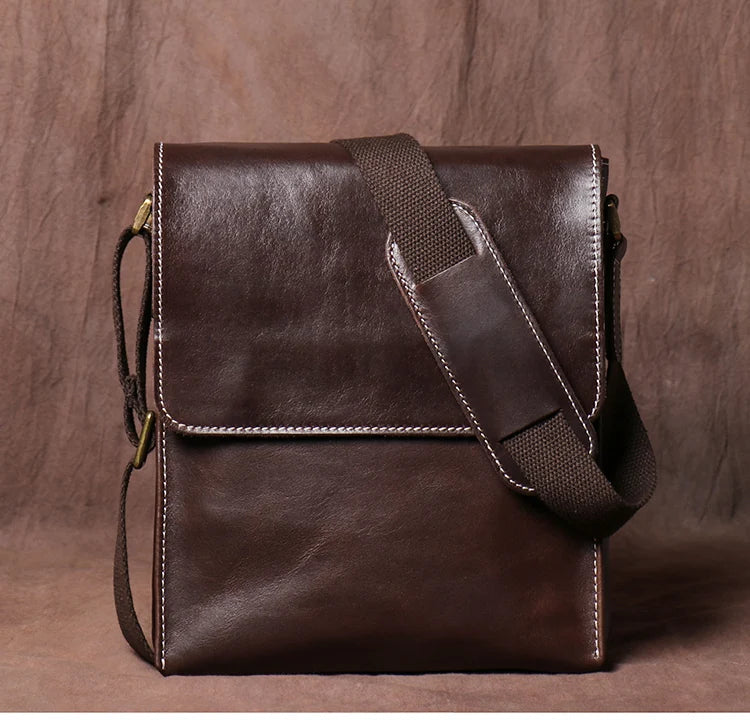 Leather Sling Bag – Compact Crossbody for Phone & Essentials
