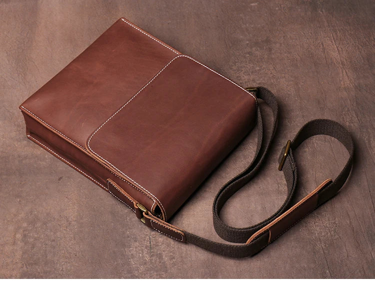 Leather Sling Bag – Compact Crossbody for Phone & Essentials