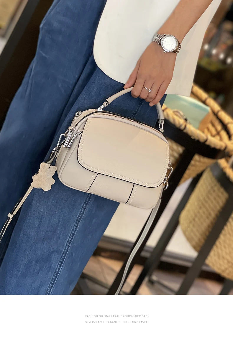 Beige Blue Cloud Tote Crossbody 2026