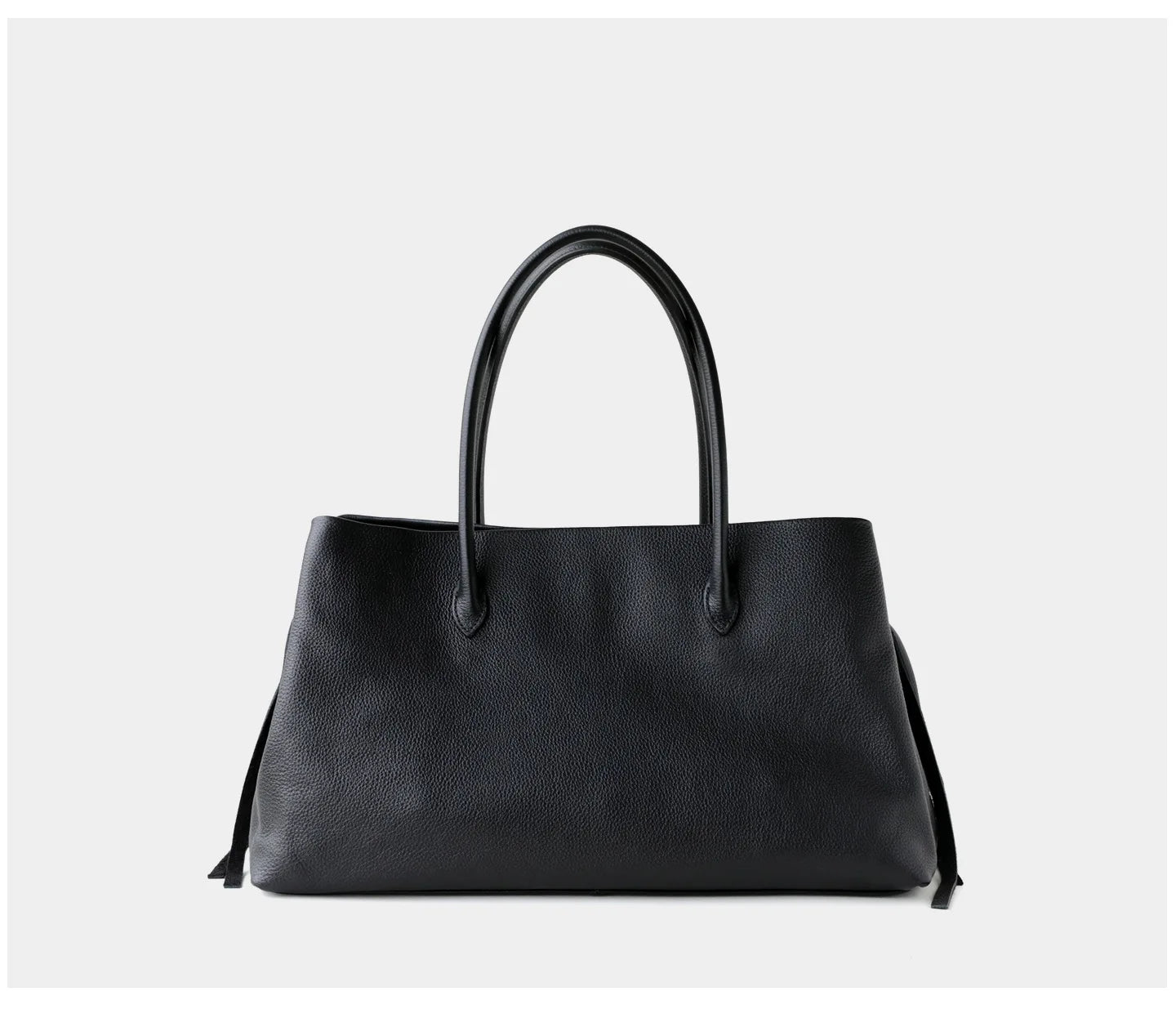 Apricot Suede Multi-Layer Tote - Large Commuter Handbag