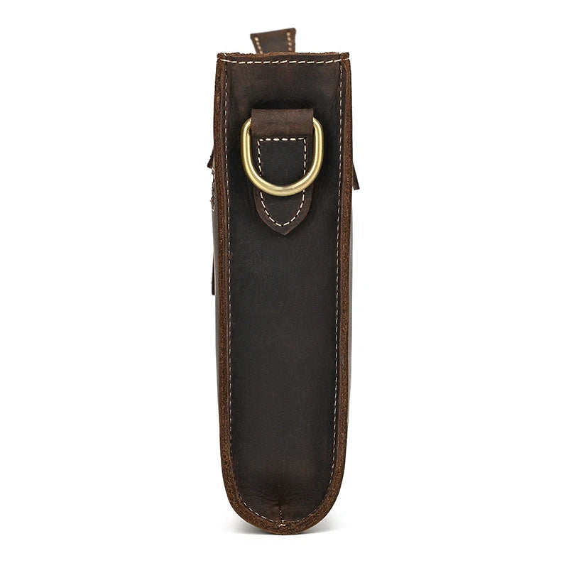 Men's Leather Clutch Wristlet 7.9" iPad Organizer