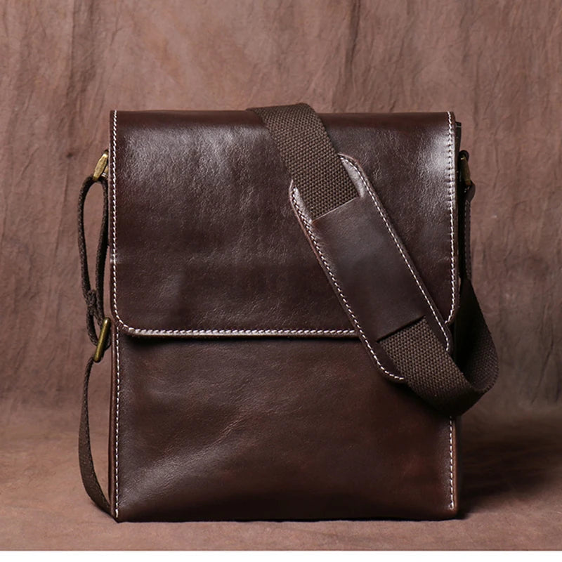 Leather Sling Bag – Compact Crossbody for Phone & Essentials