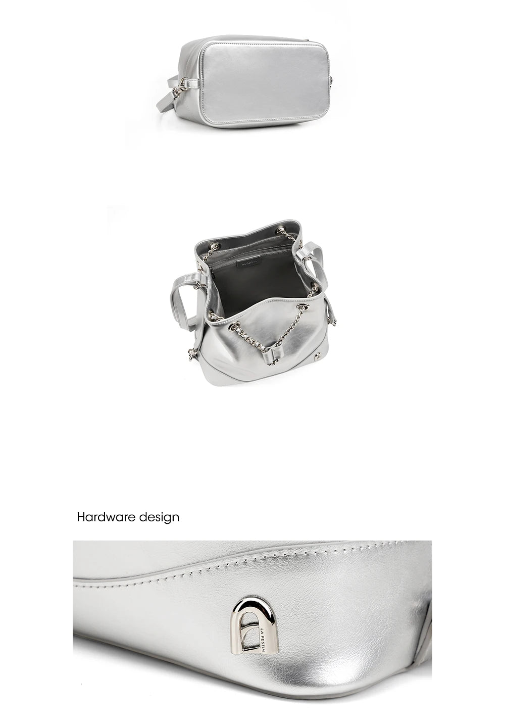 Chain Accent Backpack