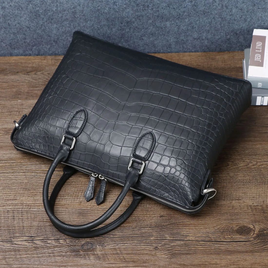 Leather Backpack with Laptop Compartment for Men