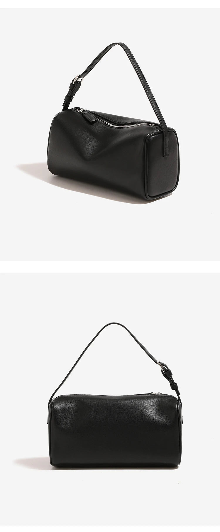 90s Suede Leather Pen Bag - Mini Crossbody