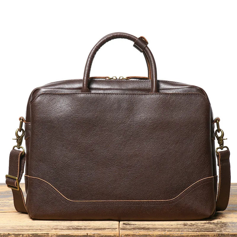Leather Briefcase for Men – Crossbody & Shoulder Bag