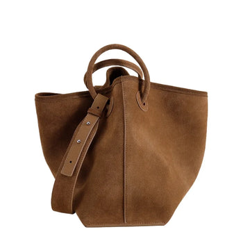 Amy Green Suede Satchel Tote