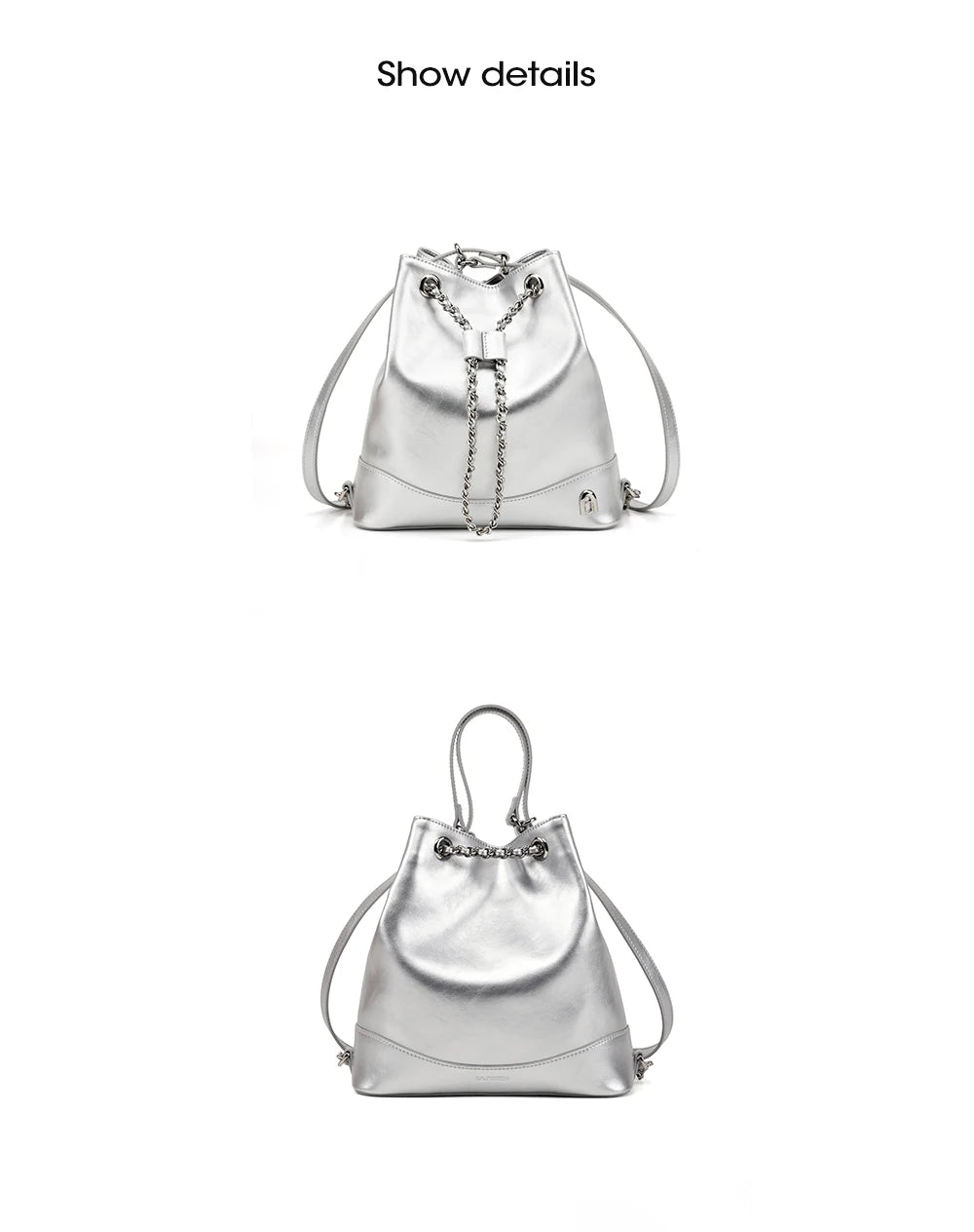 Chain Accent Backpack