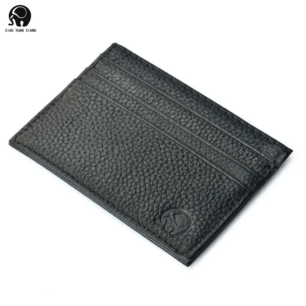 Argentina Leather Card Wallet - Brown