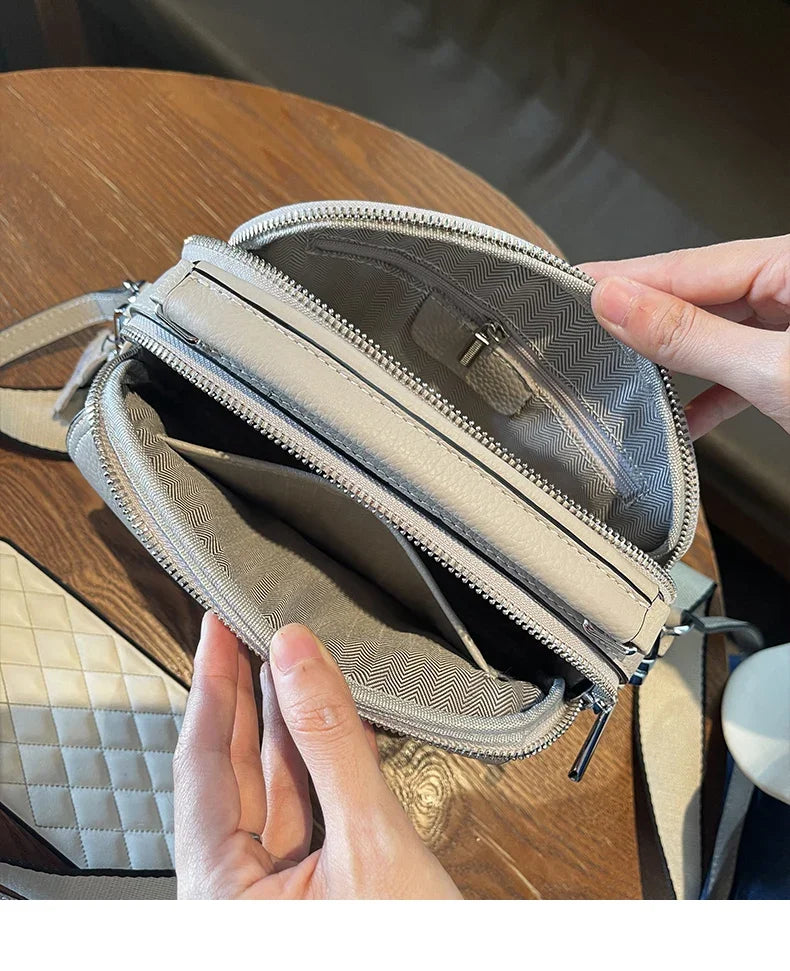 Beige Blue Cloud Tote Crossbody 2026