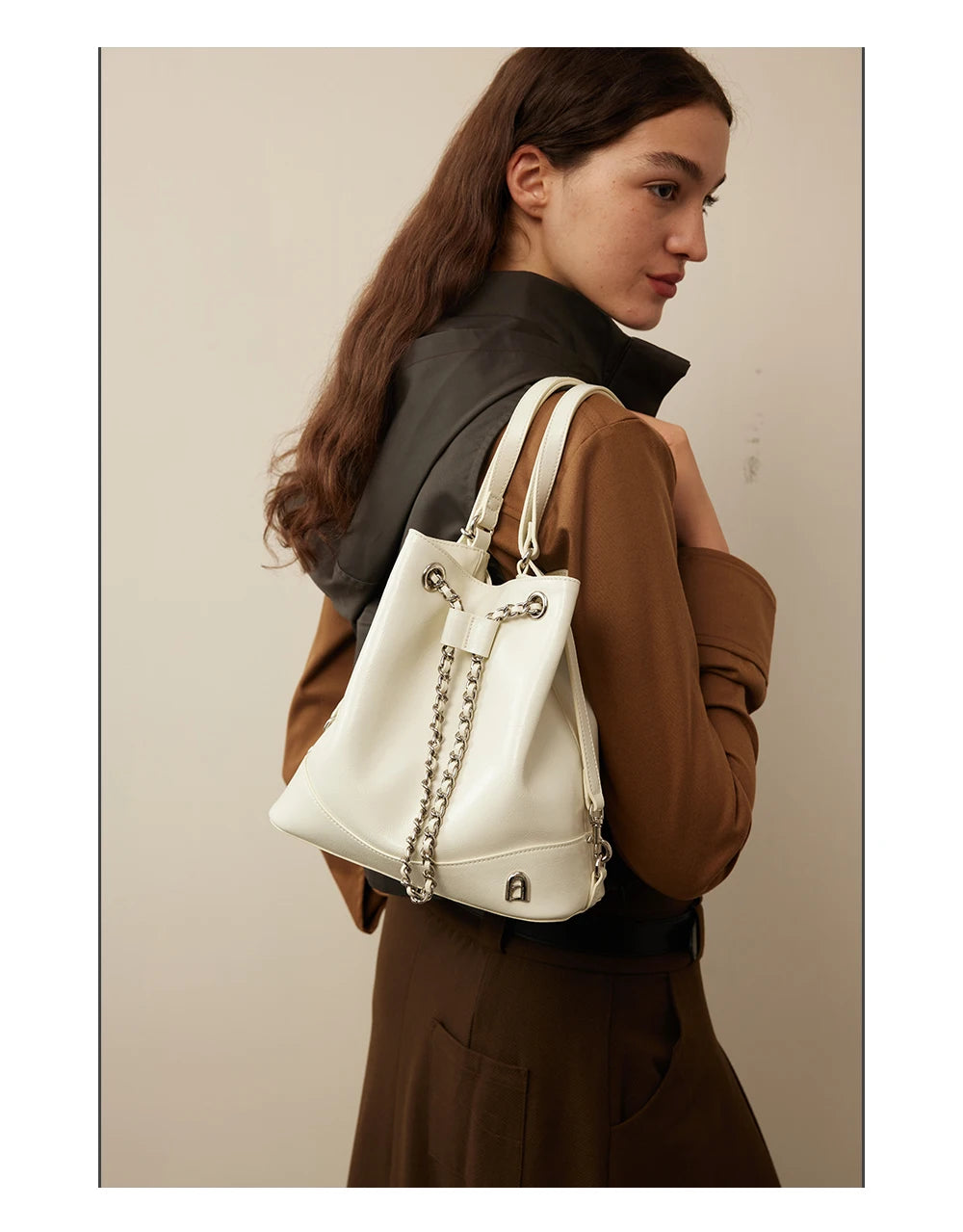 Chain Accent Backpack