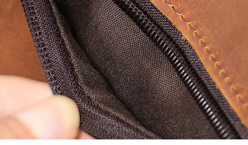 Leather Duffel Bag – Vintage Weekender Travel & Gym Tote