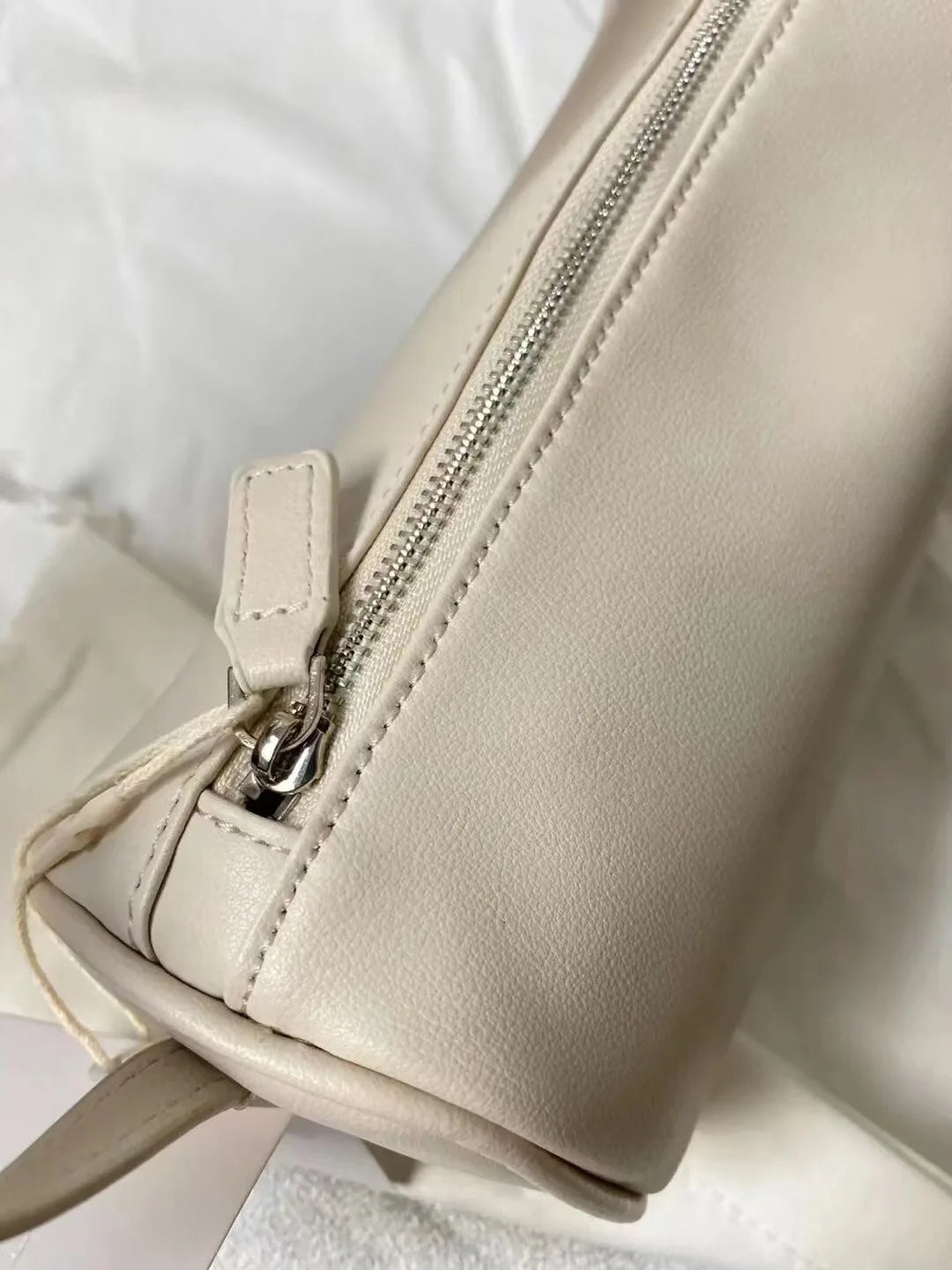 90s Suede Leather Pen Bag - Mini Crossbody