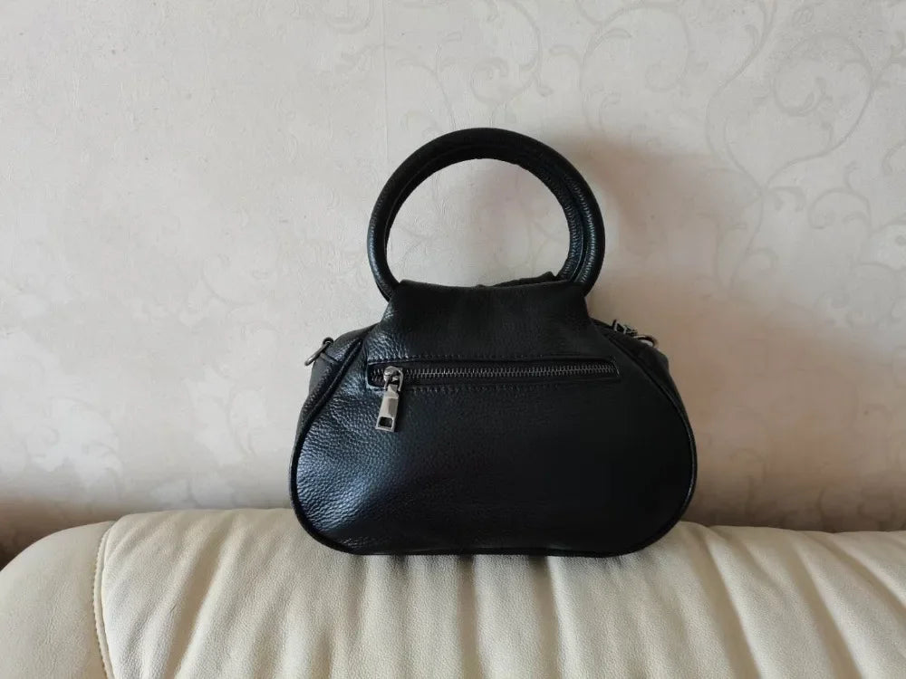 Beige Ruched Dumpling Crossbody Bag