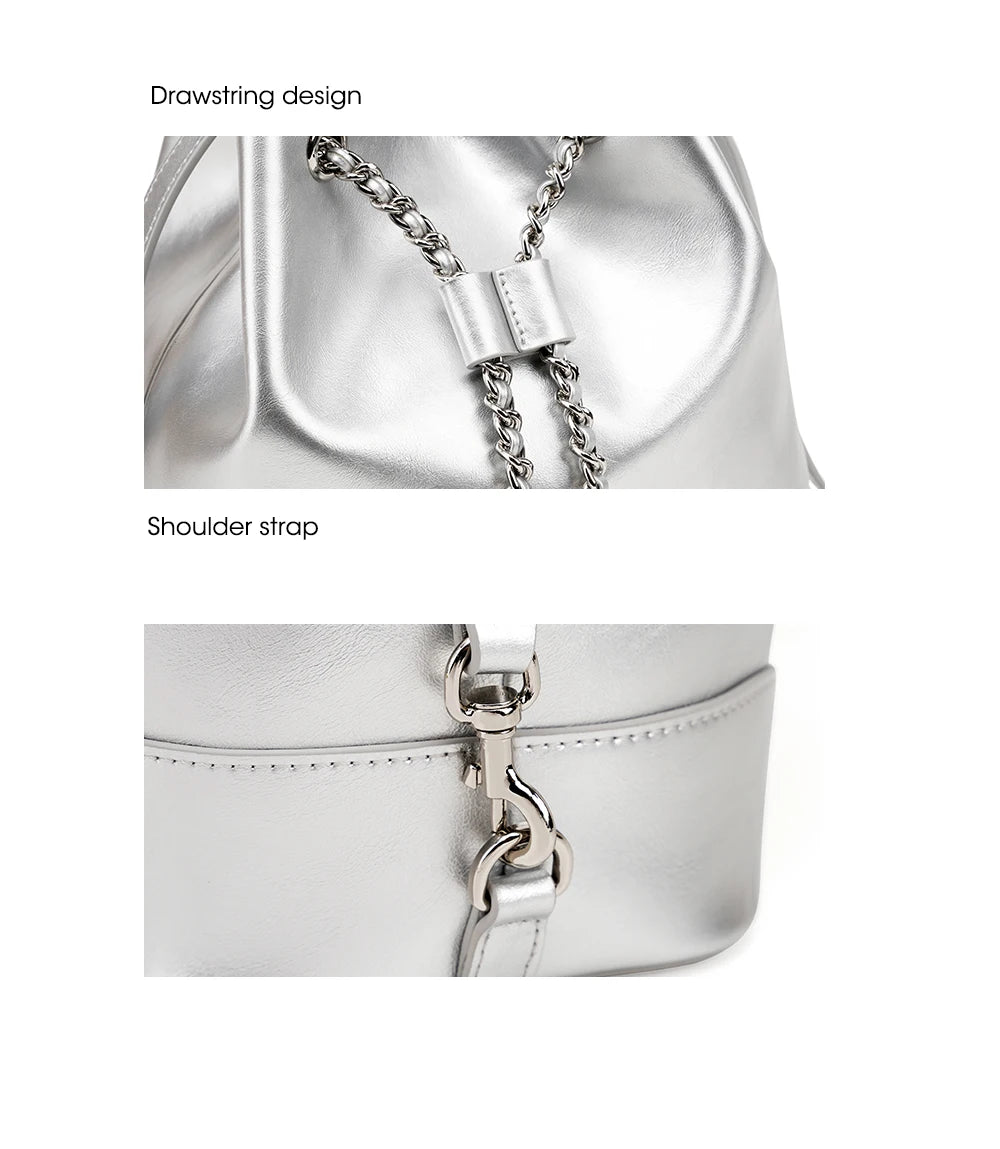 Chain Accent Backpack